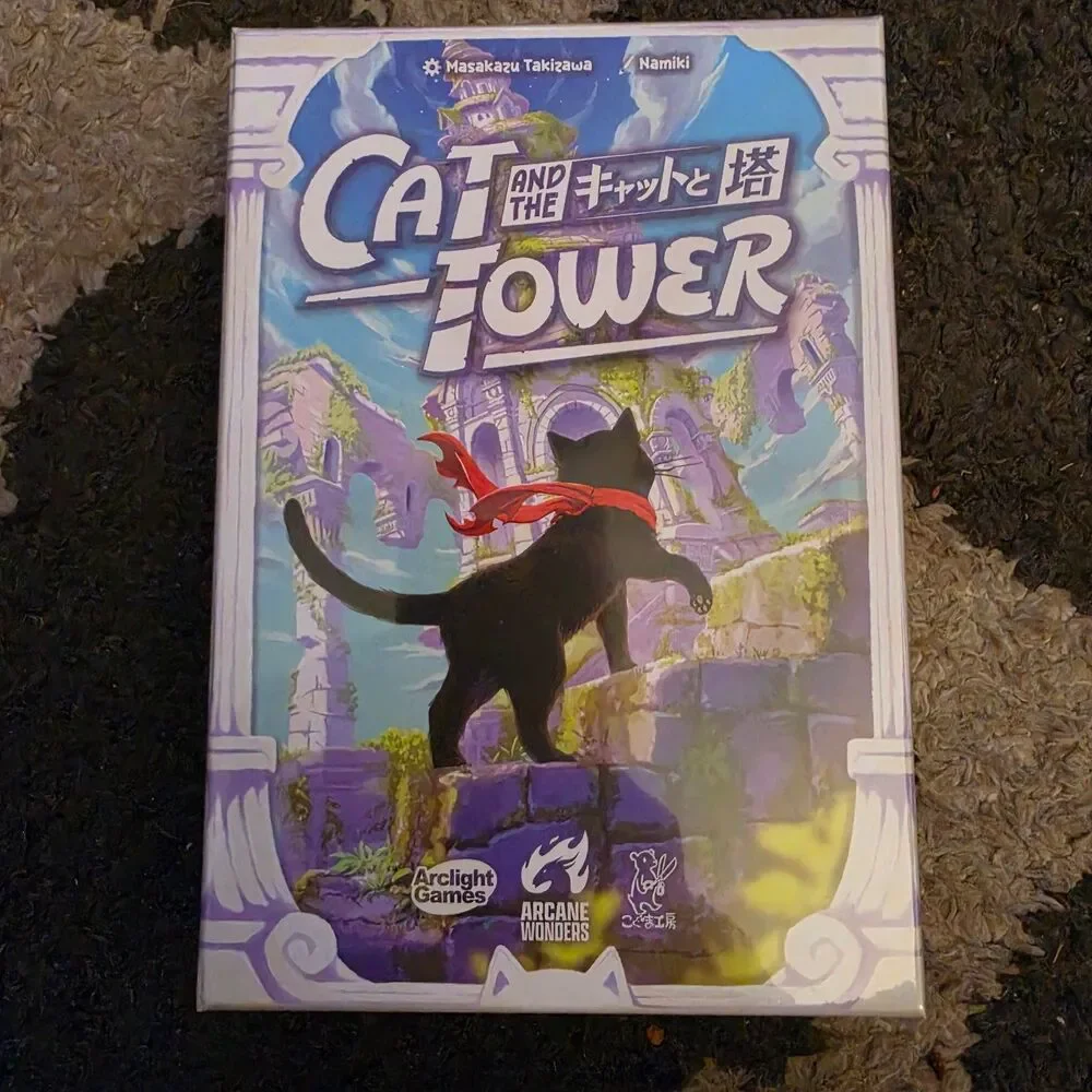 Cat and the Tower (2024) Arcane Wonder Action Dexterity Game NIB